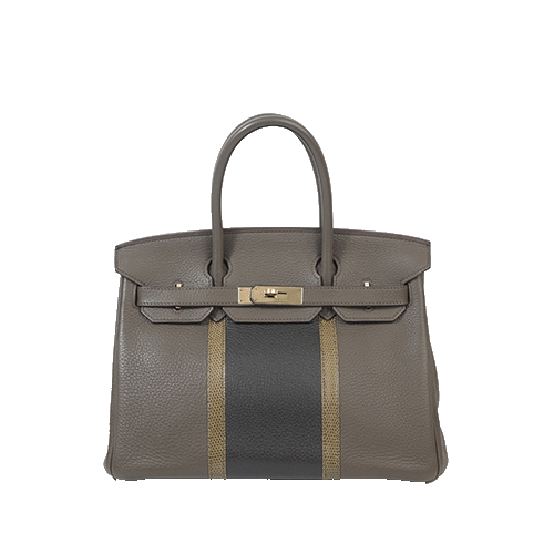 エルメス バーキン30 エタン トリヨン ゴールド金具 中古美品