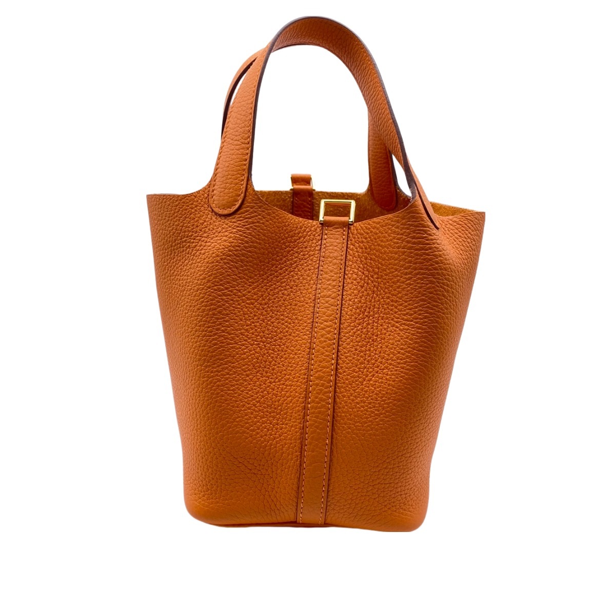 エルメス ピコタンロック PM トリヨンクレマンス オレンジ