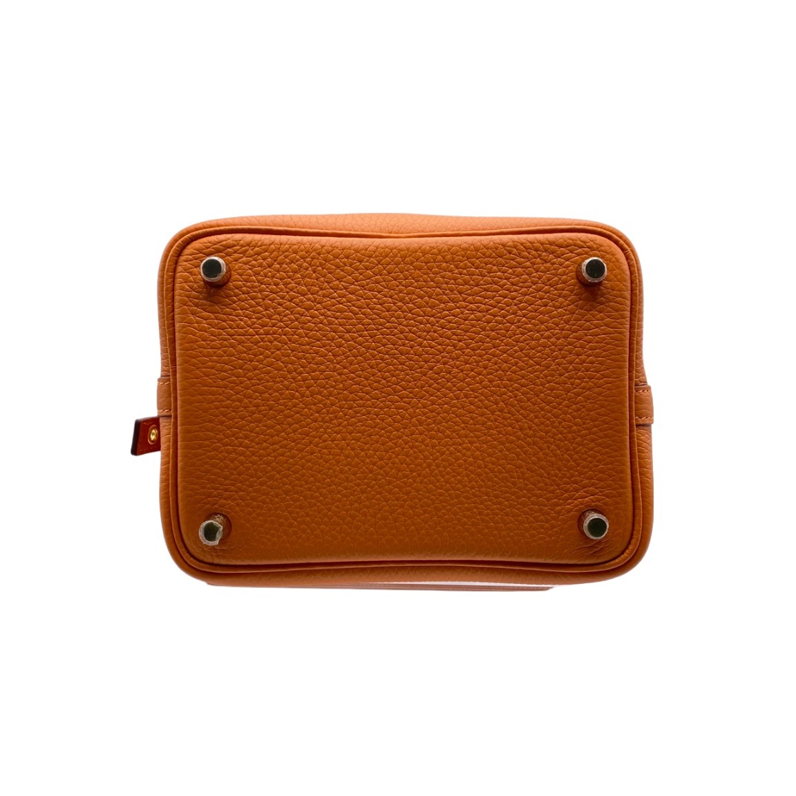 エルメス ピコタン PMサイズ オレンジ/G金具 エルメス ピコタンロック PM トリヨンクレマンス オレンジ