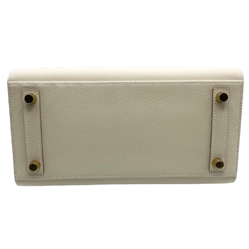 エルメス バーキン25 クレ ヴォーエプソン ゴールド金具 W刻印