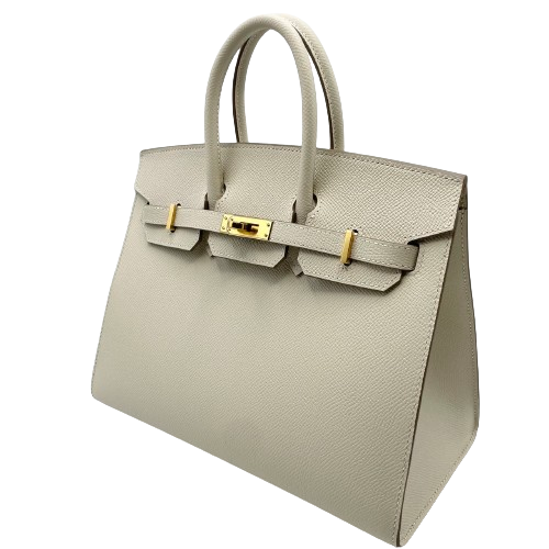 エルメス バーキン25 クレ ヴォーエプソン ゴールド金具 W刻印