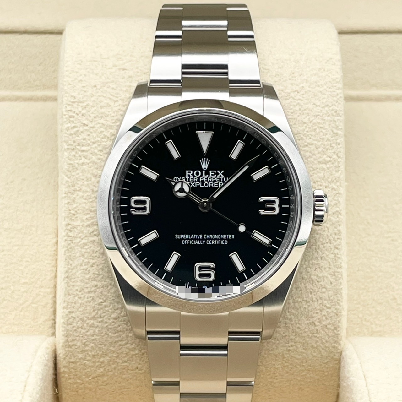 ロレックス エクスプローラーI 124270 ブラック 36mm