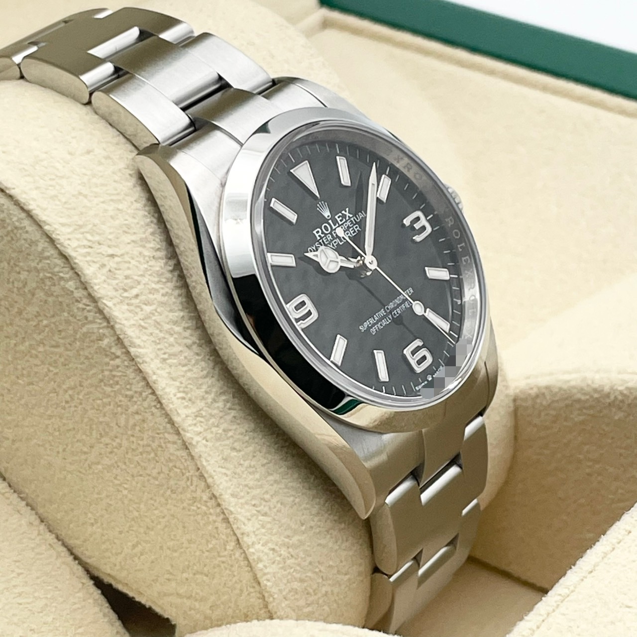 ロレックス エクスプローラーI 124270 ブラック 36mm