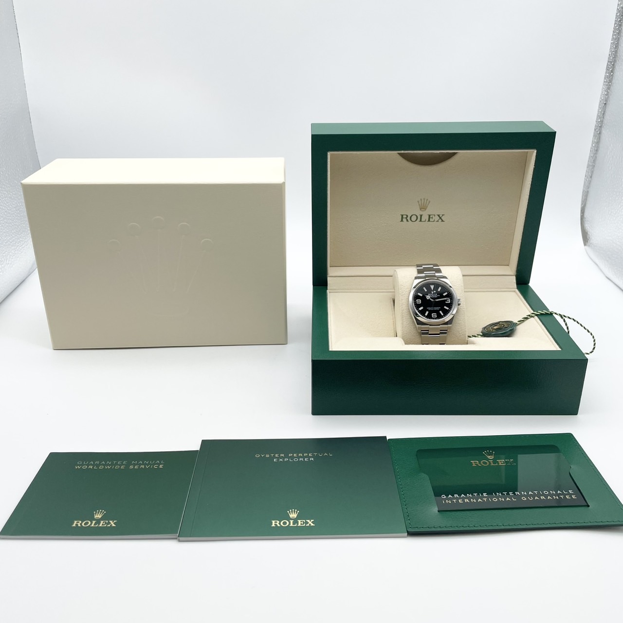 ロレックス エクスプローラーI 124270 ブラック 36mm