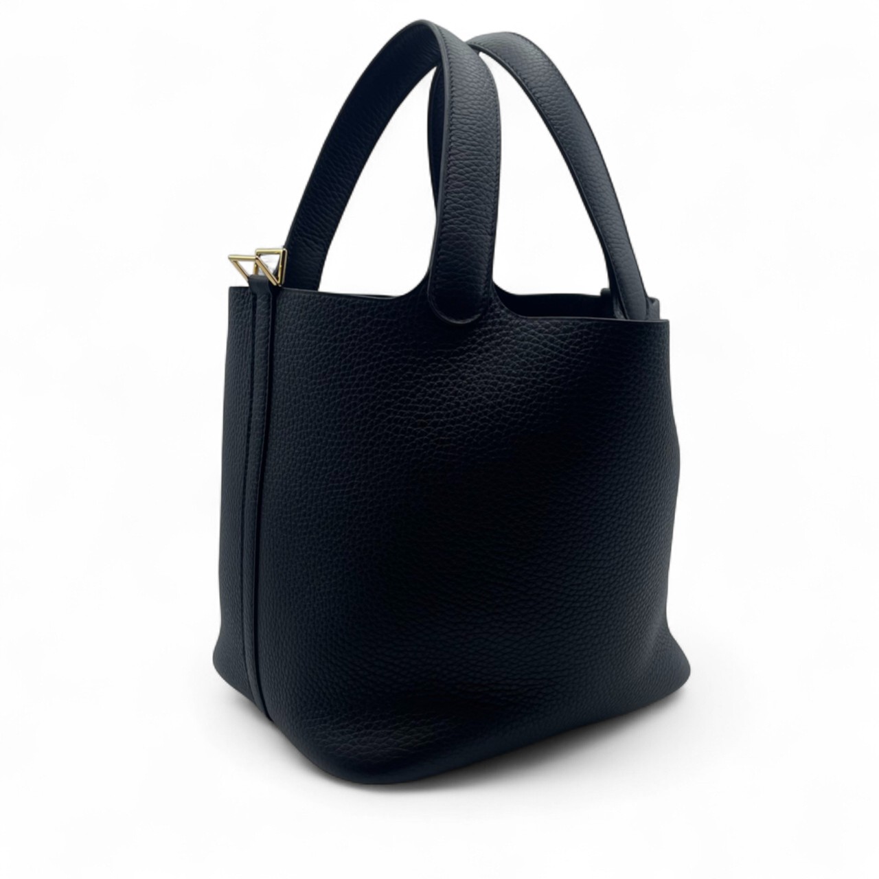 エルメス ピコタンロック MM ノワール トリヨンクレマンス ゴールド金具 W刻印