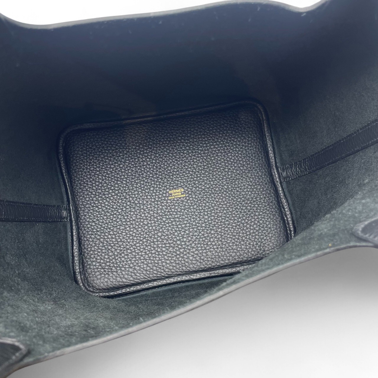 エルメス ピコタンロック MM ノワール トリヨンクレマンス ゴールド金具 W刻印