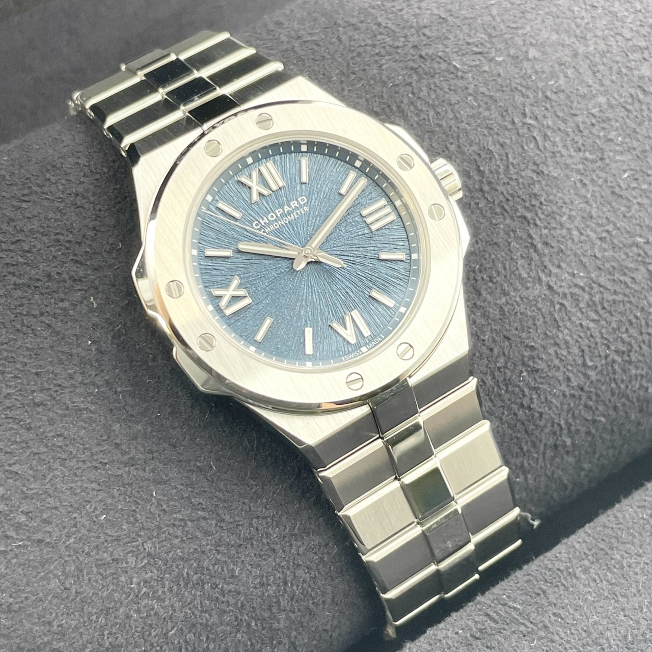 ショパール アルパインイーグル 298601-3001 ブルー 36mm