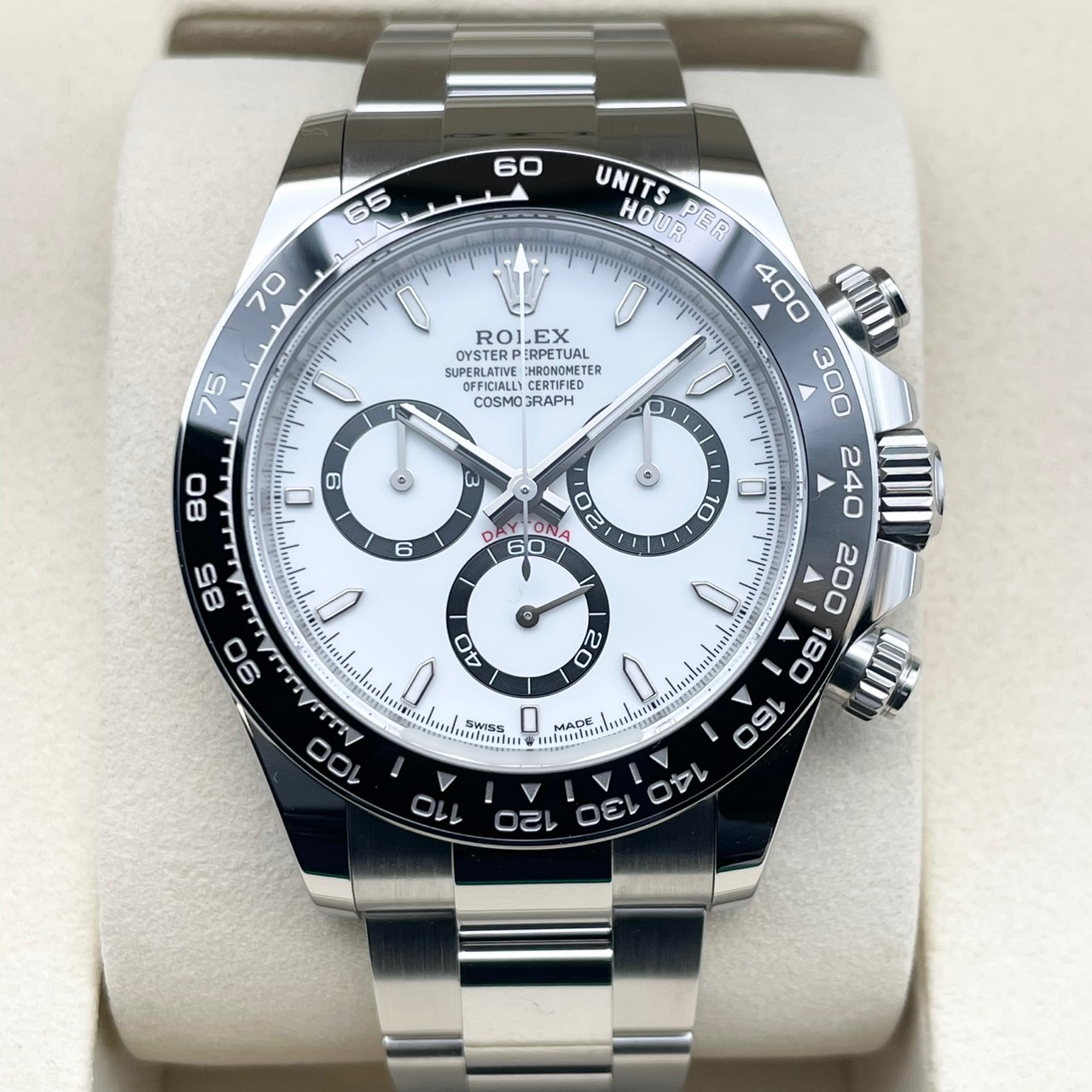 ロレックス デイトナ 126500LN ホワイト 40mm