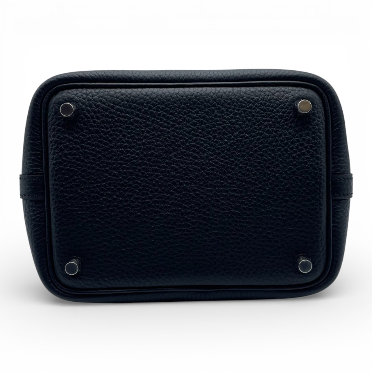 【美品】エルメス ピコタンロック　PM トリヨンクレマンス ブラック エルメス ピコタンロック PM ノワール トリヨンクレマンス シルバー