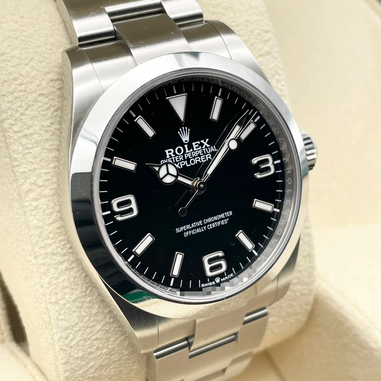 ロレックス エクスプローラー 224270 ブラック ステンレススチール 40mm