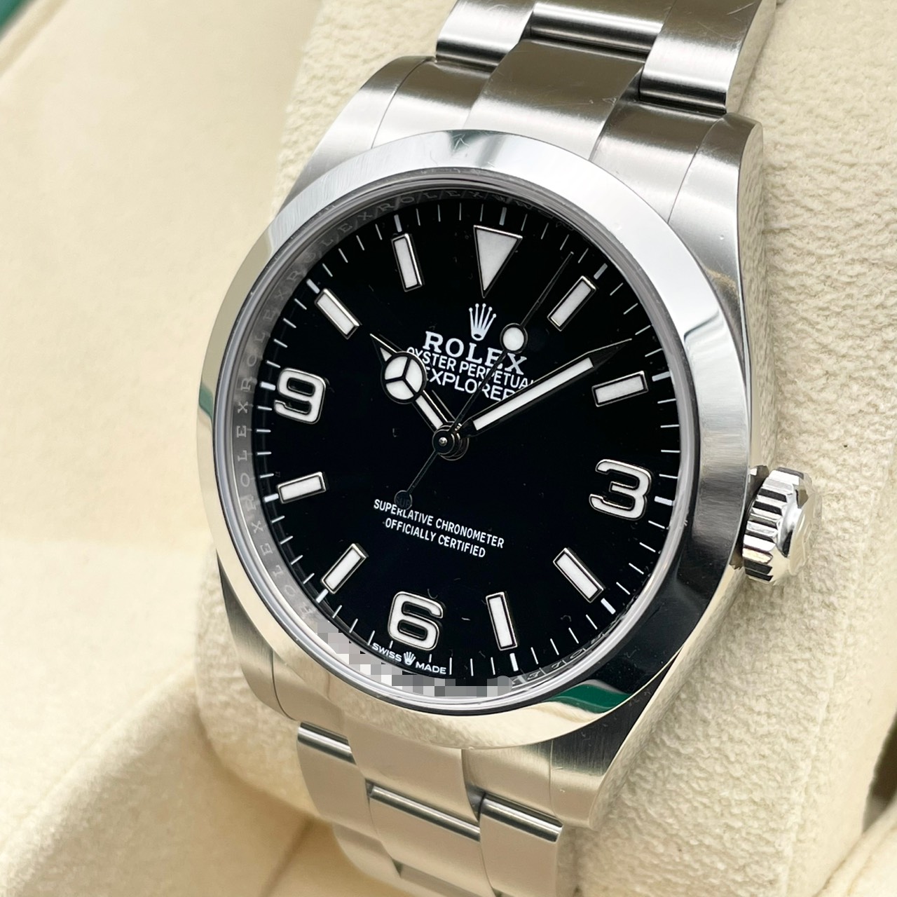 ロレックス エクスプローラー 224270 ブラック ステンレススチール 40mm