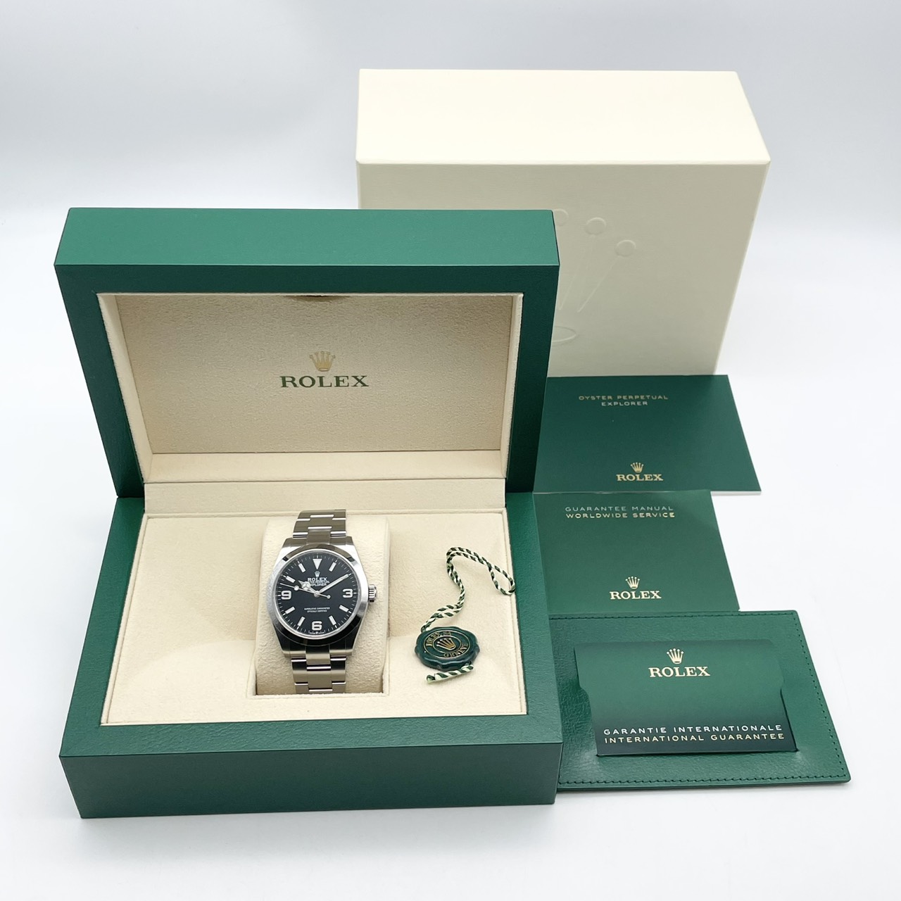 ロレックス エクスプローラー 224270 ブラック ステンレススチール 40mm