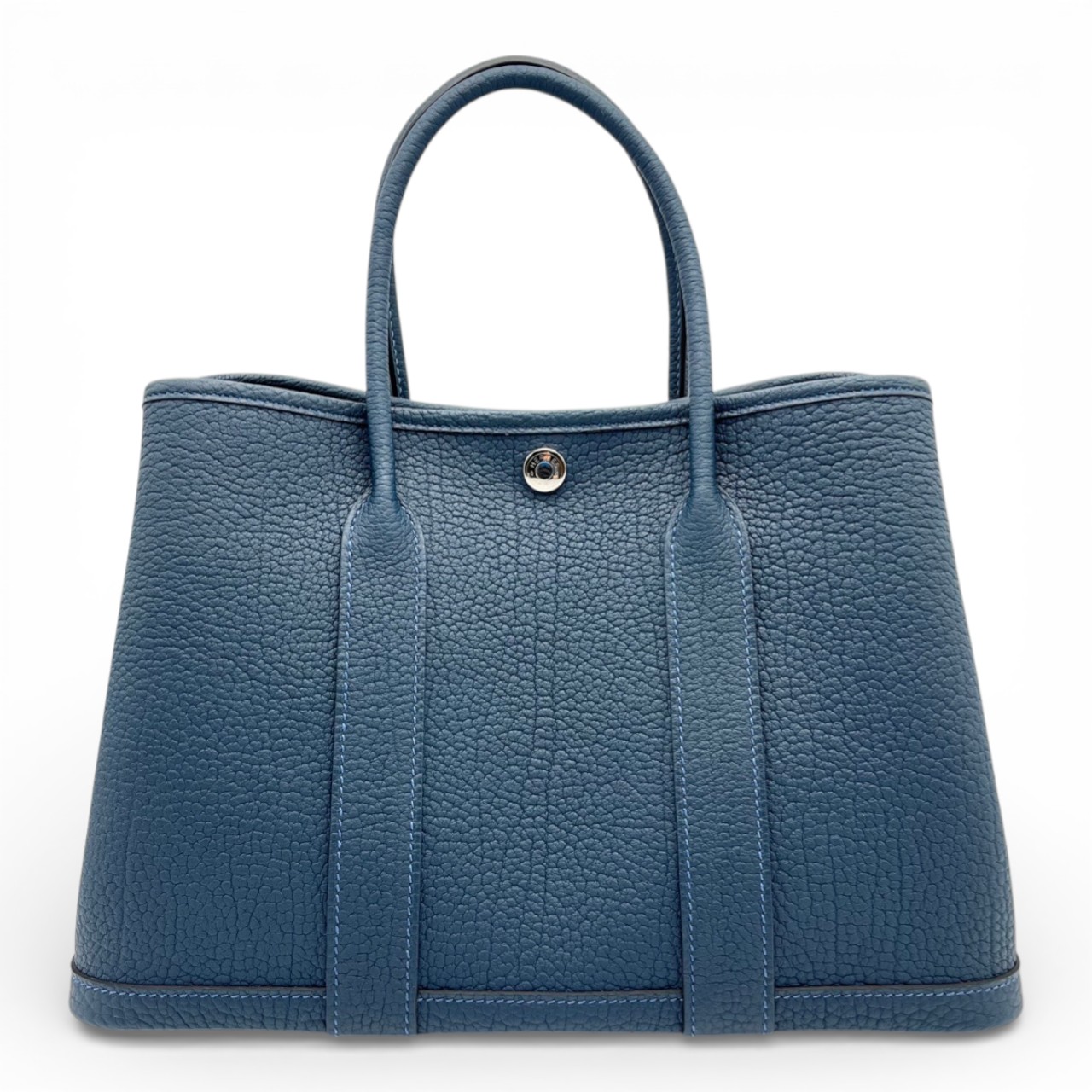 エルメス ガーデンパーティ TPM ブルードプリュス トリヨンクレマンス シルバー金具 K刻印