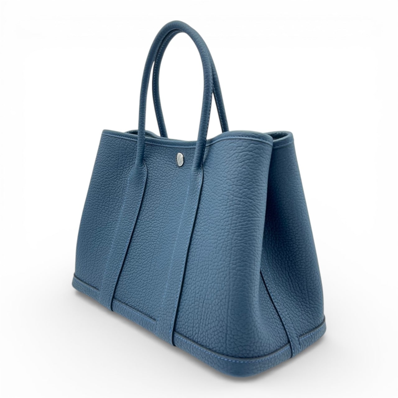 エルメス ガーデンパーティ TPM ブルードプリュス トリヨンクレマンス シルバー金具 K刻印