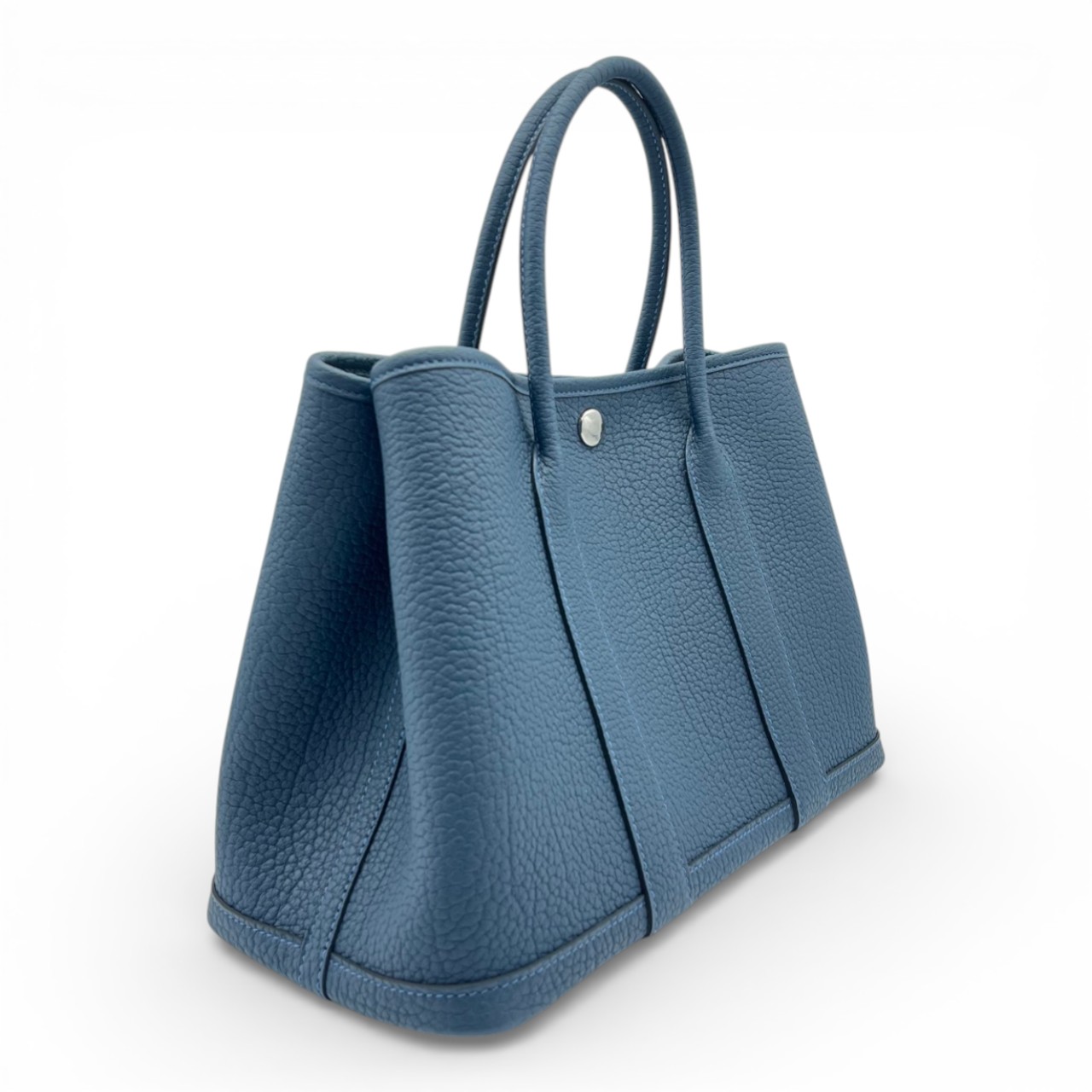 エルメス ガーデンパーティ TPM ブルードプリュス トリヨンクレマンス シルバー金具 K刻印