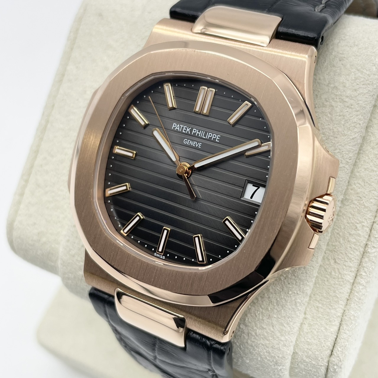 パテックフィリップ ノーチラス 5711R-001 ブラウン ピンクゴールド 40ｍｍ