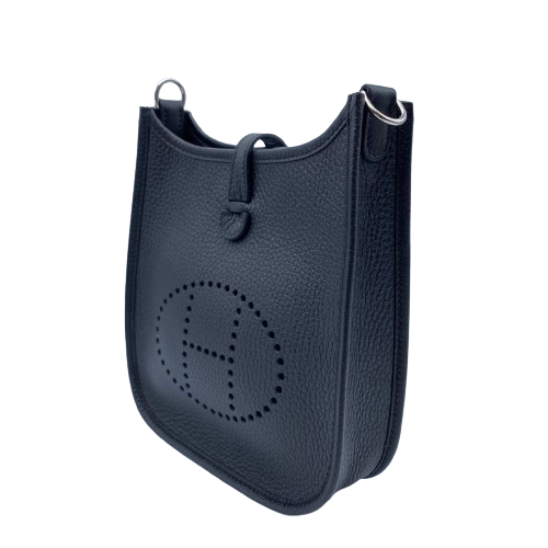 エルメス エヴリン TPM ノワール トリヨンクレマンス シルバー金具 W刻印