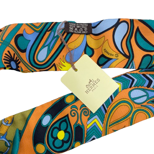 エルメス ツイリー Folklore シルク