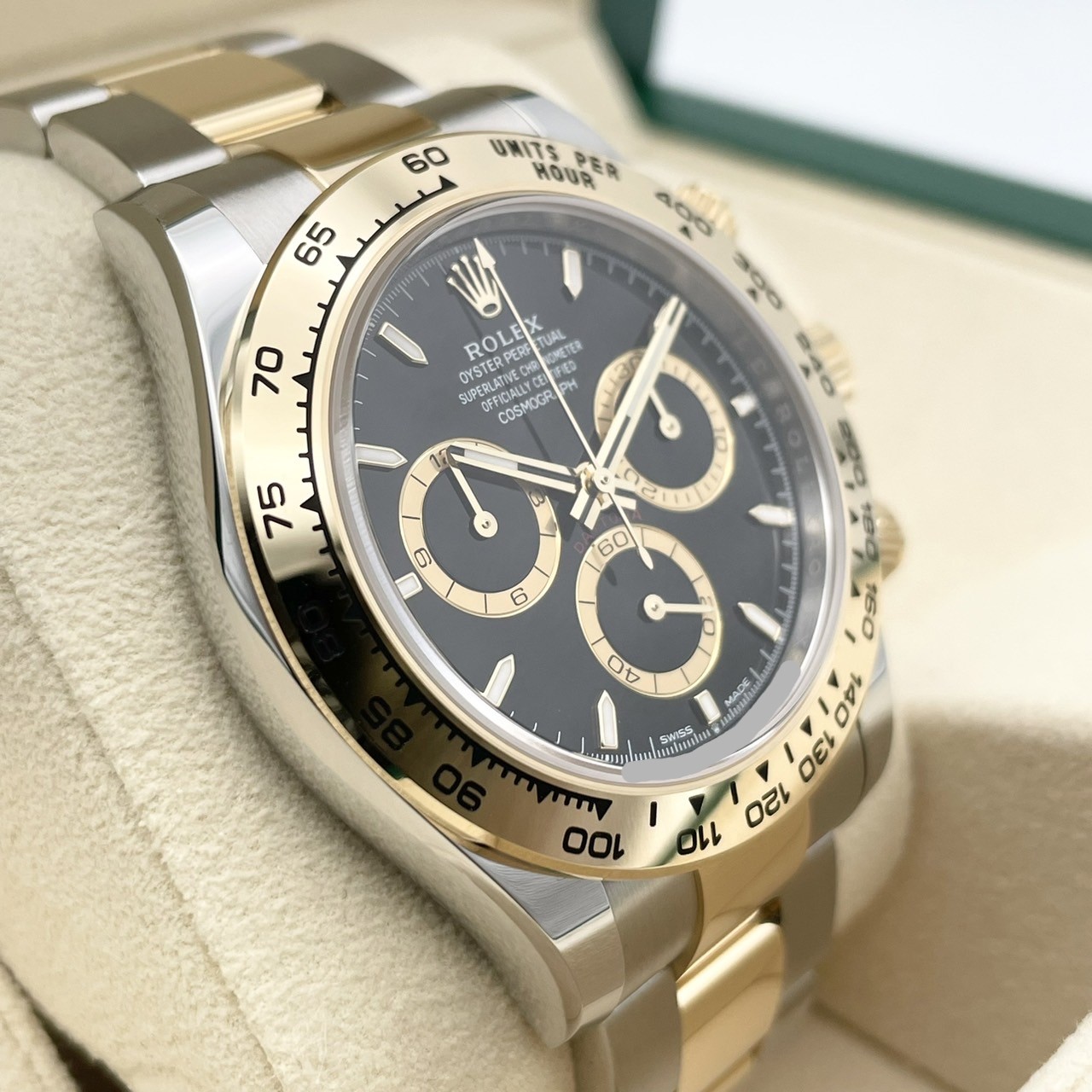 ロレックス デイトナ 126503 ブラック ステンレススチール＋ゴールド