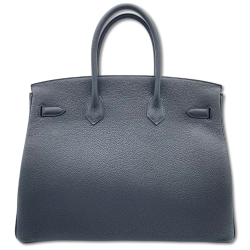 エルメス バーキン 35 ノワール トゴ シルバー金具 U刻印