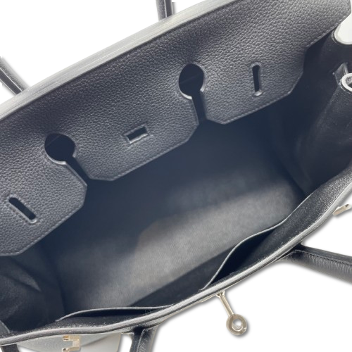 エルメス バーキン 35 ノワール トゴ シルバー金具 U刻印