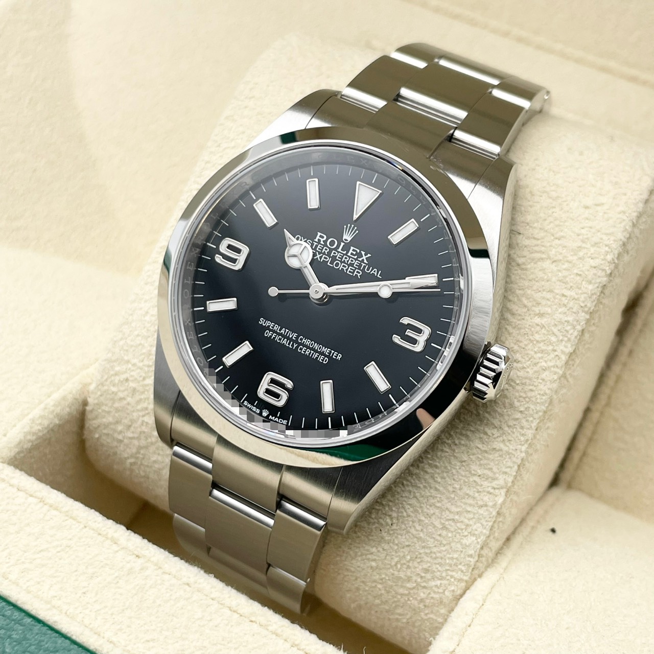 ロレックス エクスプローラー 124270 ブラック 36mm