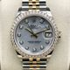 【保証書日付2026年3月！】 ロレックス デイトジャスト 278383RBR ホワイトシェル ジュビリーブレス 31mm