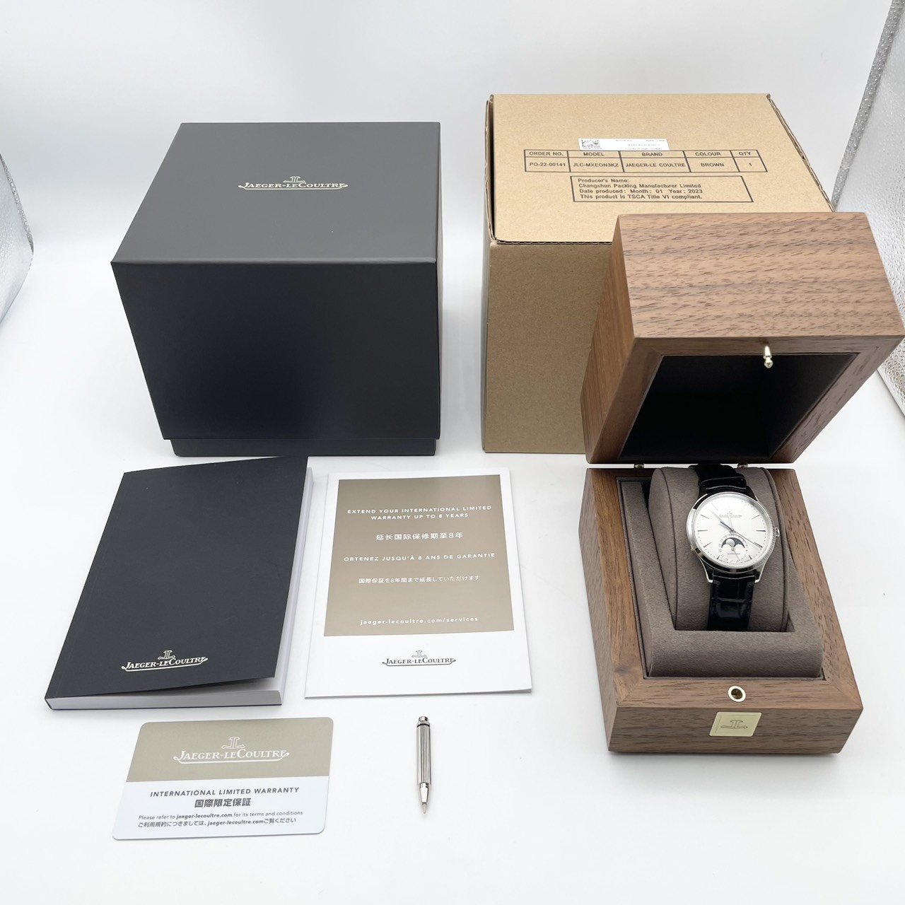 ジャガー・ルクルト マスター・ウルトラスリム ムーン Q1248421 シルバーグレー 36ｍｍ