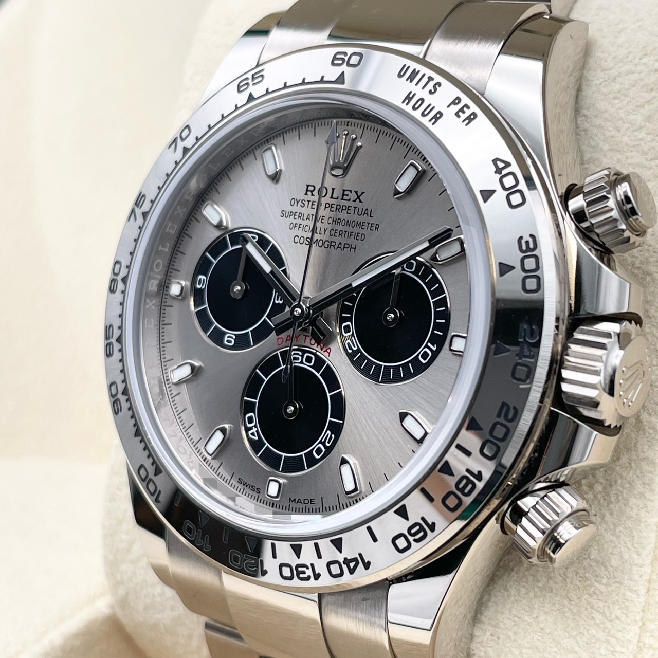 【人気！ディスコンモデル！】 ロレックス デイトナ 116509 スチール・ブラック ホワイトゴールド 40mm