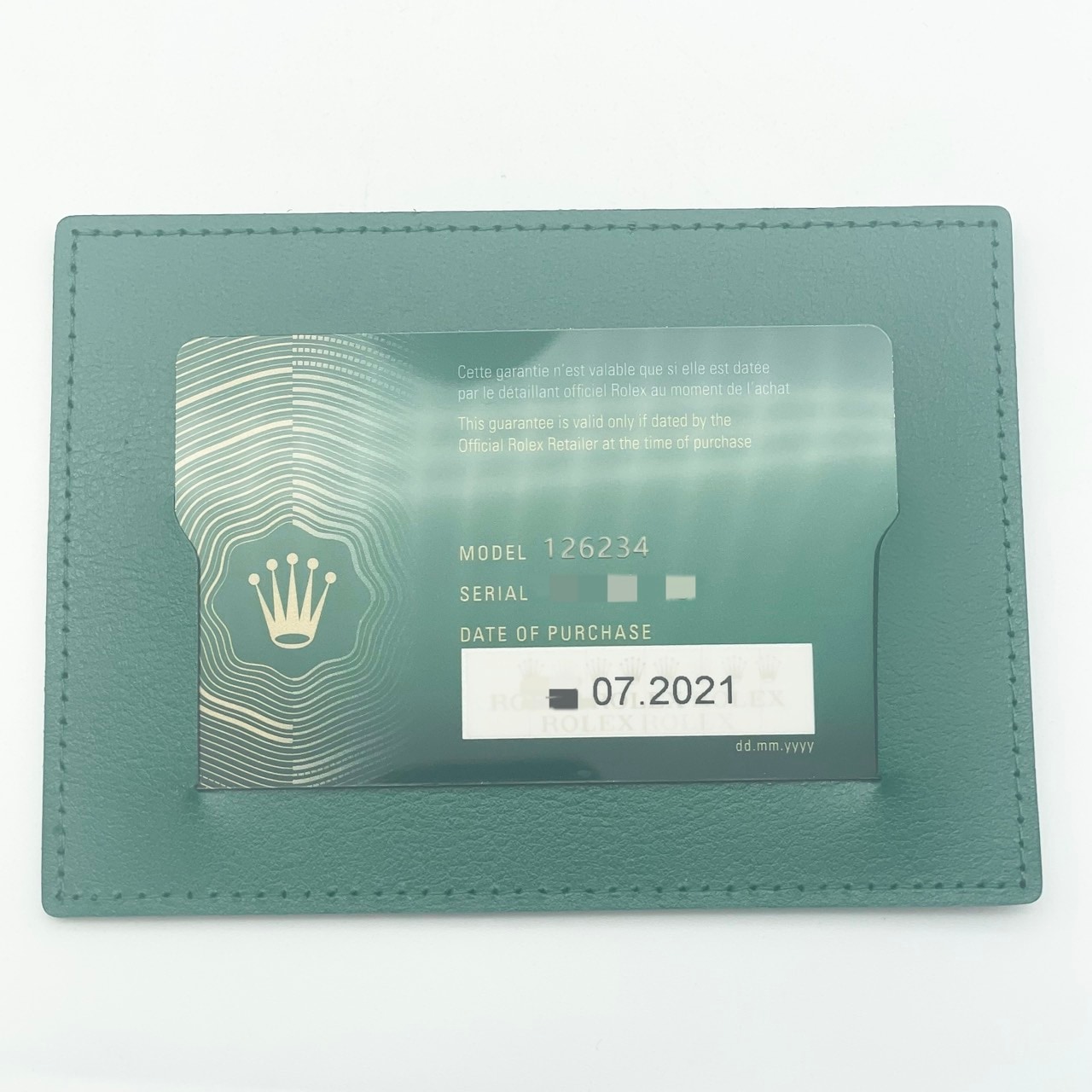 ロレックス デイトジャスト 126234 オーベルジーヌ ジュビリーブレス 36mm