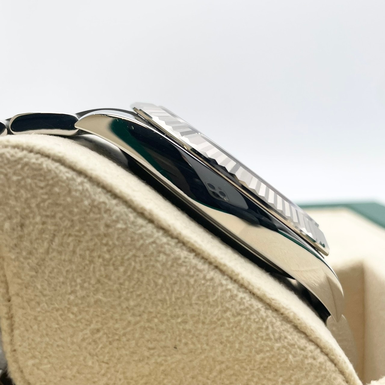 ロレックス デイトジャスト 126334 ミントグリーン オイスターブレスレット 41mm