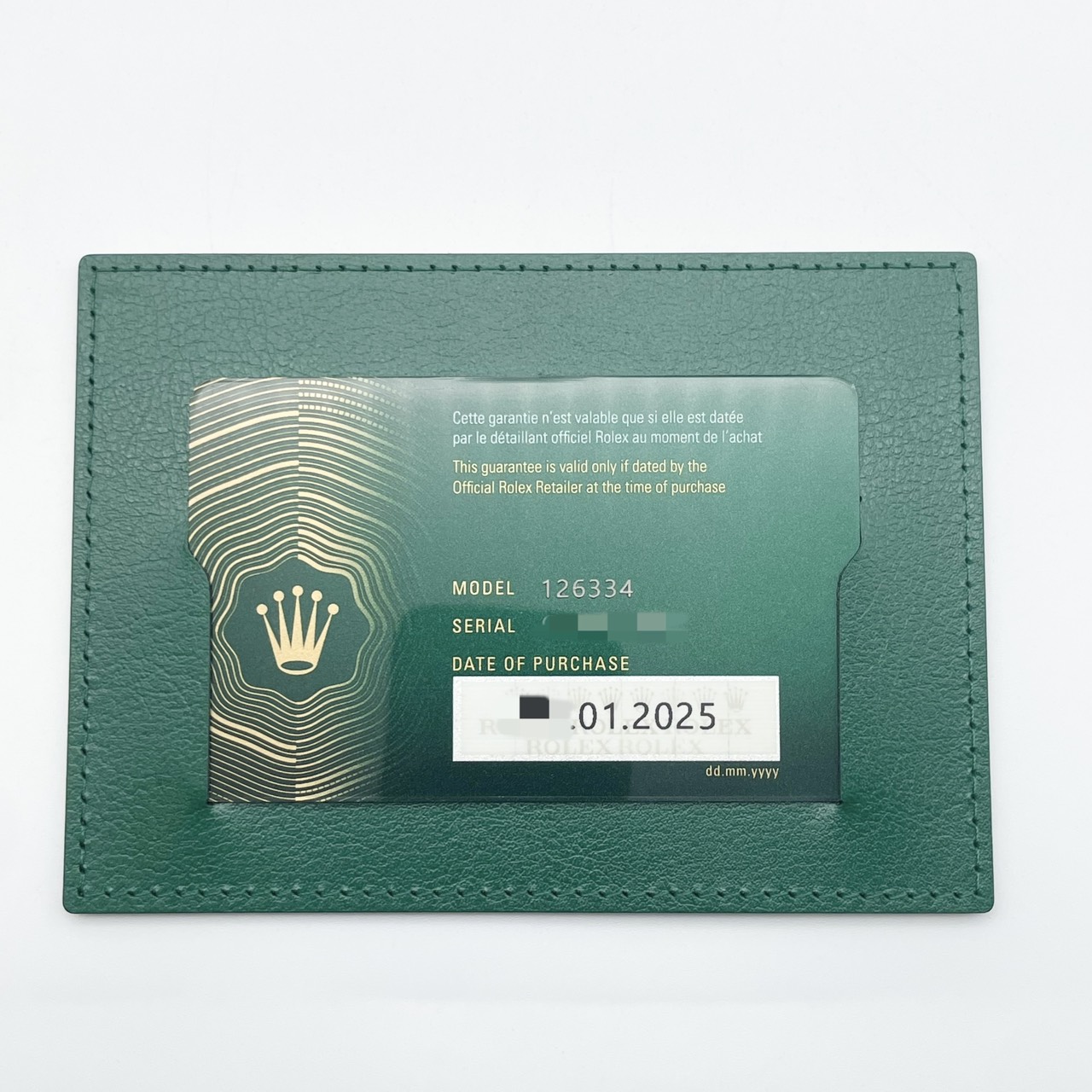 ロレックス デイトジャスト 126334 ミントグリーン オイスターブレスレット 41mm