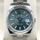 ロレックス デイトジャスト 126334 ミントグリーン オイスターブレスレット 41mm