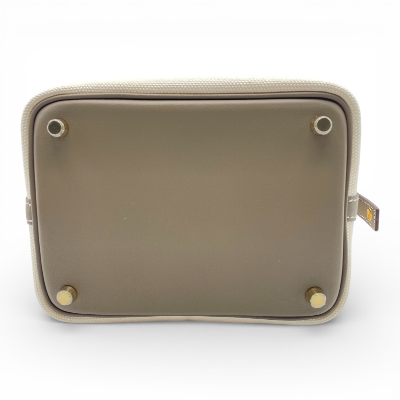 エルメス ピコタンロック カーゴ PM エトゥープ トワルアッシュ/スイフト ゴールド金具 W刻印