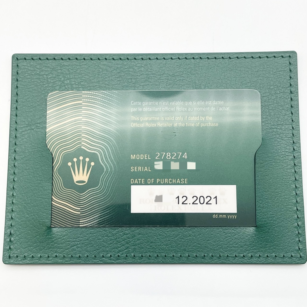 ロレックス デイトジャスト 278274 Ⅵダイヤ ダークグレー 31mm