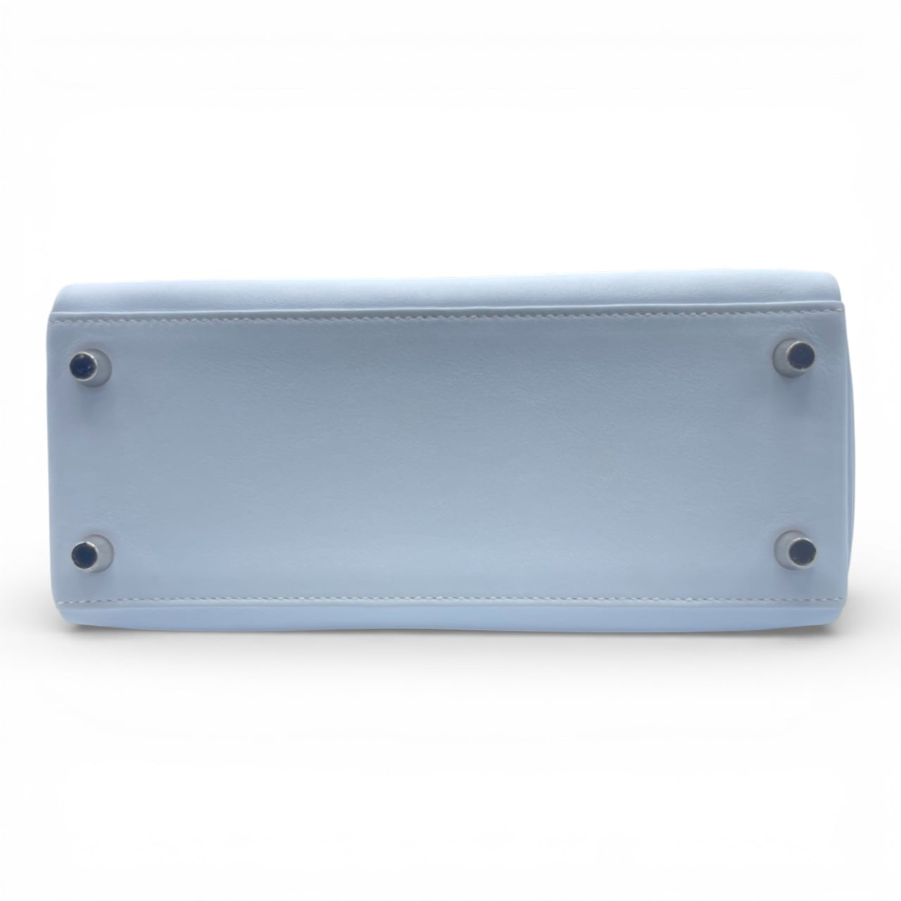 エルメス ケリー 25 ブルーブリュム スイフト シルバー金具 Z刻印