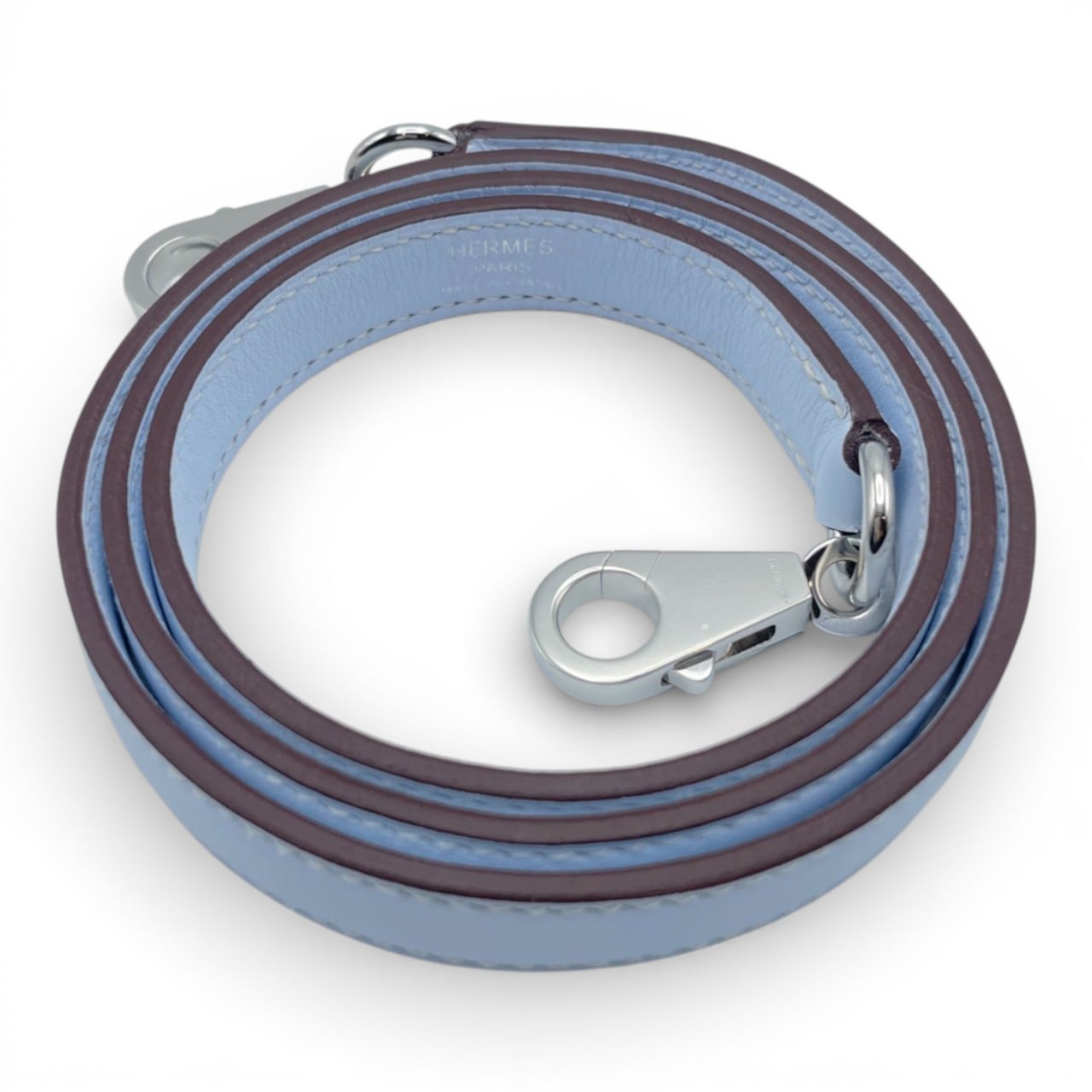 エルメス ケリー 25 ブルーブリュム スイフト シルバー金具 Z刻印