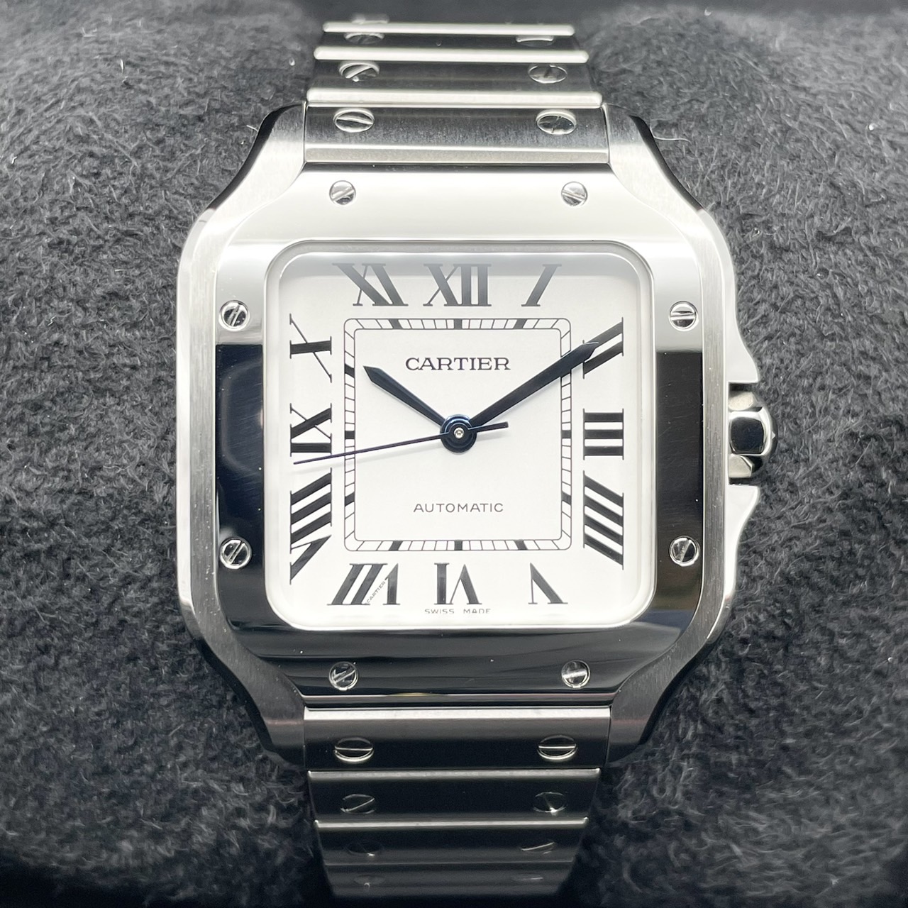 カルティエ サントスドゥカルティエ WSSA0029 シルバー 35mm