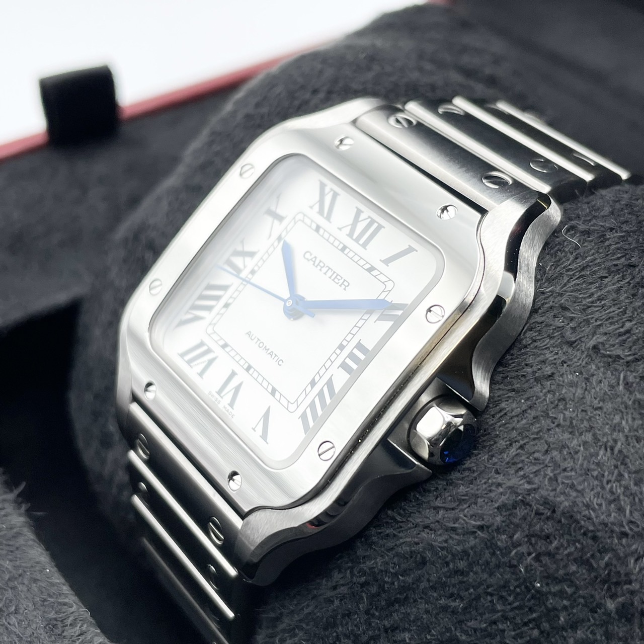 カルティエ サントスドゥカルティエ WSSA0029 シルバー 35mm