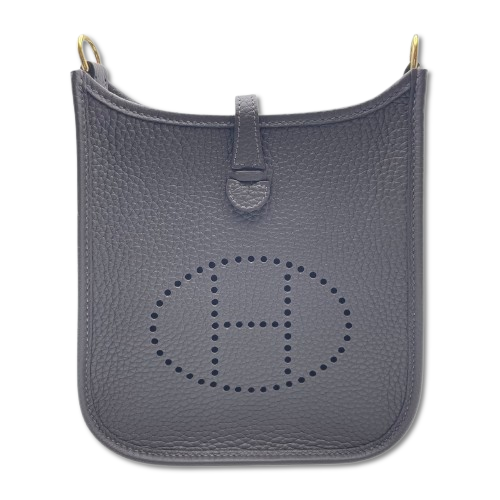 エルメス ミニエヴリン（エブリン） TPM エベンヌ トリヨンクレマンス ゴールド金具 W刻印