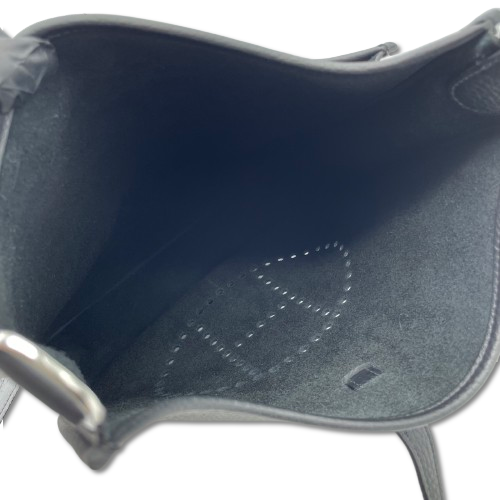 エルメス エヴリン(エブリン) PM ノワール トリヨンクレマンス シルバー金具 W刻印