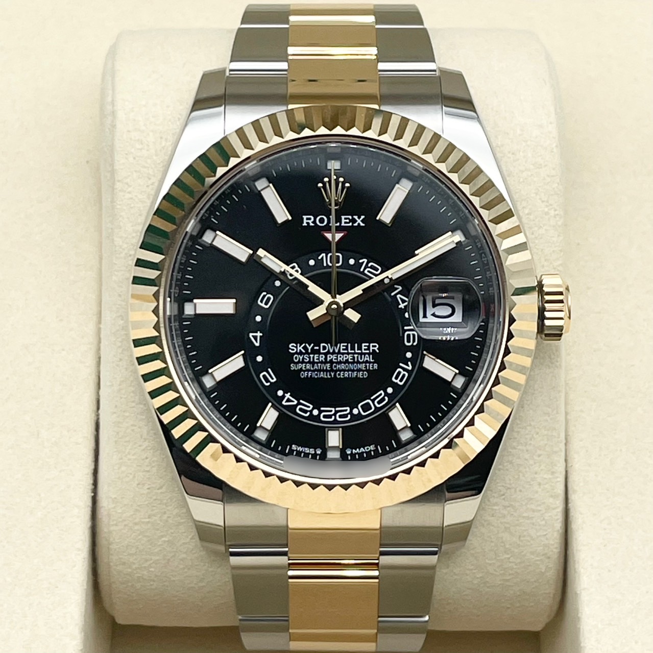 ロレックス スカイドゥエラー 336933 ブラック 42mm