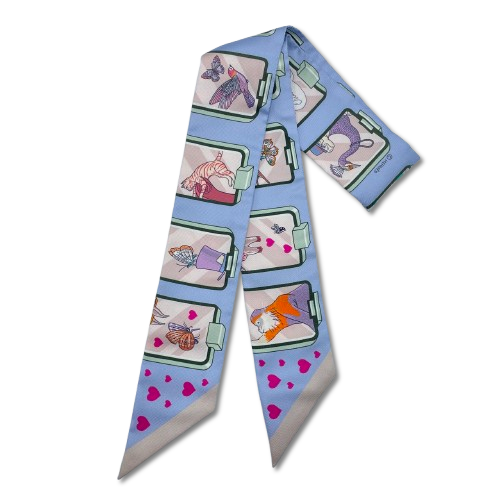 エルメス ツイリー エルメス・ストーリー シルク100% - ブランド