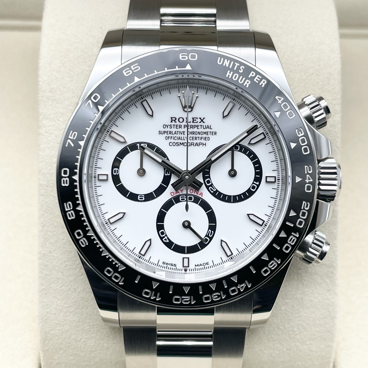 【保証書日付2026年2月！】 ロレックス デイトナ 126500LN ホワイト ステンレススチール 40mm