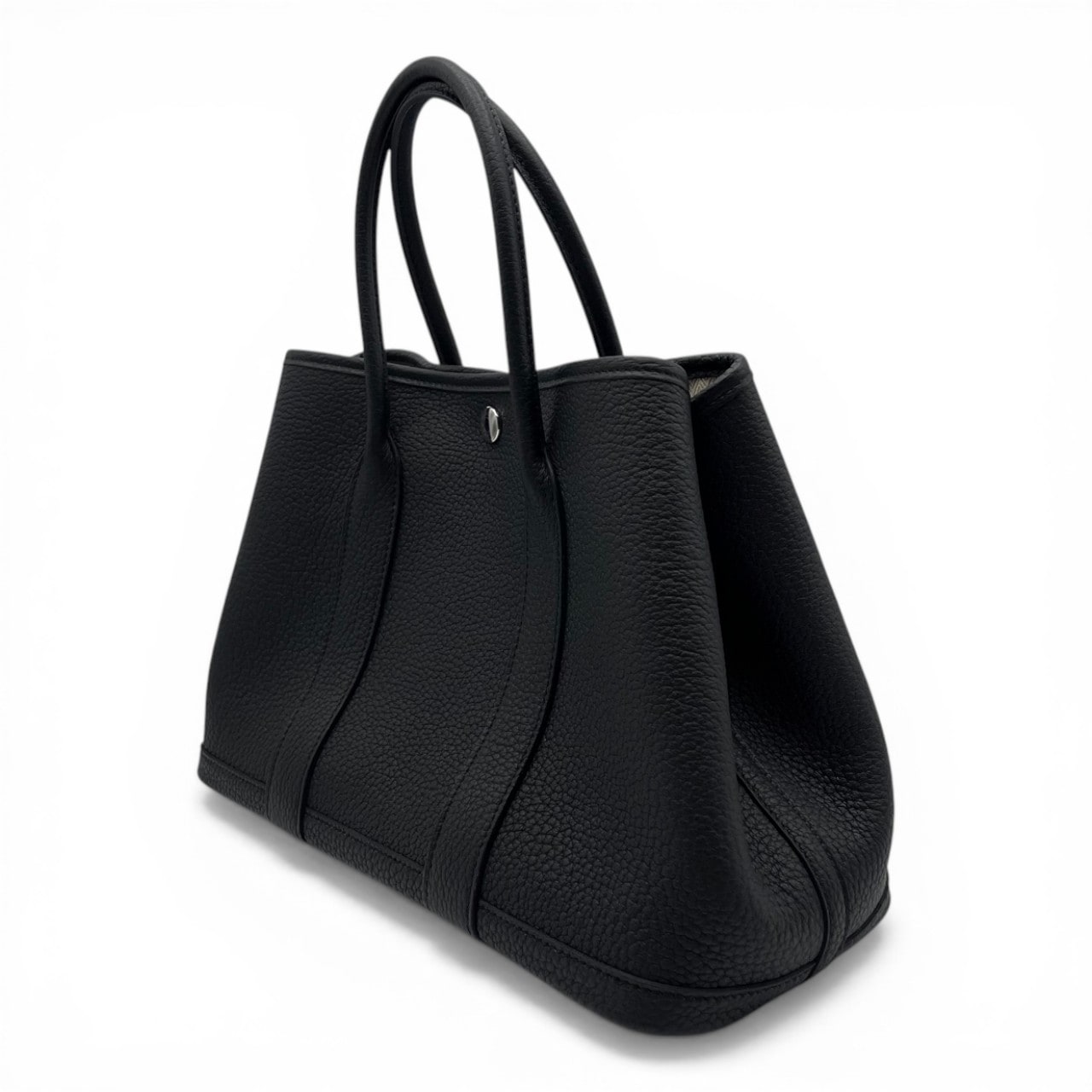 エルメス ガーデンパーティ TPM ノワール ネゴンダ シルバー金具 K刻印