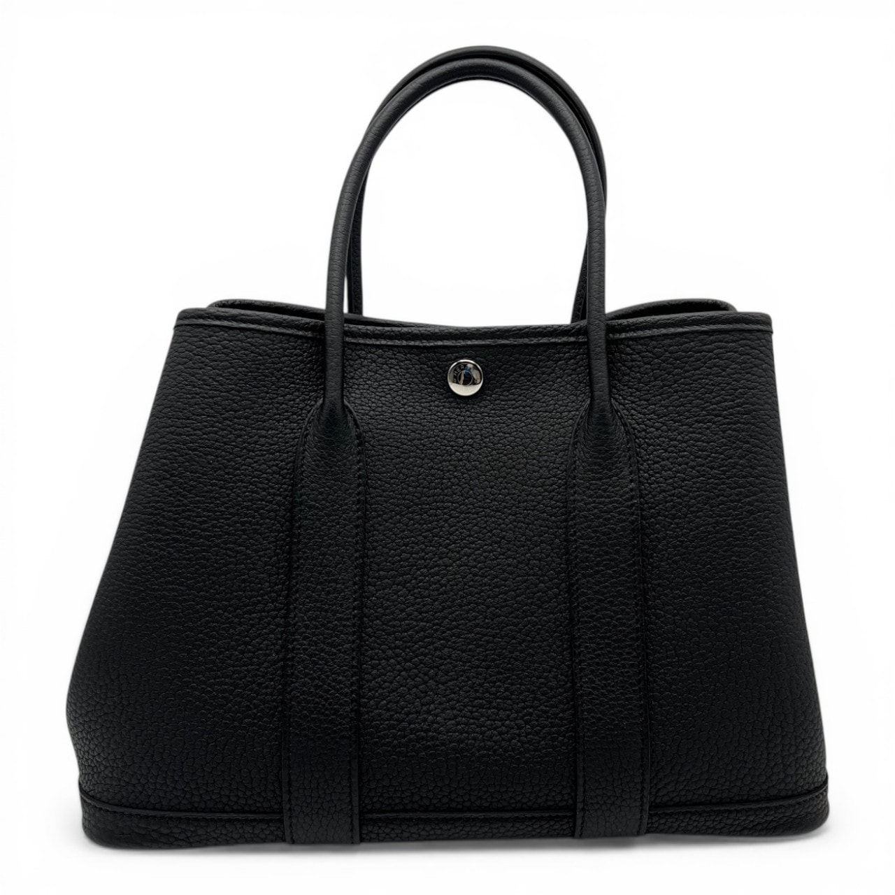 エルメス ガーデンパーティ TPM ノワール ネゴンダ シルバー金具 K刻印