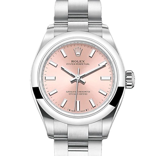 ロレックス オイスターパーペチュアル 276200 オイスターブレスレット ピンク