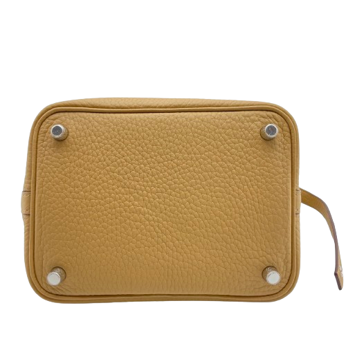 【現金特価】エルメス ピコタンロック PM ビスキュイ トリヨンクレマンス  シルバー金具 B刻印