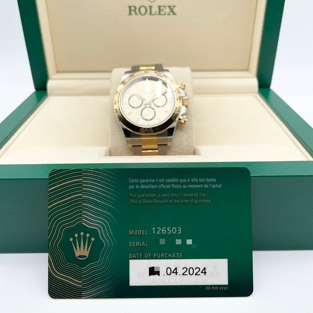 ロレックス デイトナ 126503 ゴールド ステンレススチール+イエローゴールド 40mm