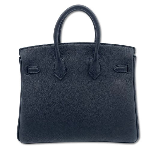 【現金特価】エルメス バーキン 25 ノワール トゴ シルバー金具 K刻印